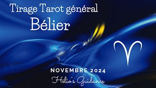 Bélier Général Novembre 2024  FIN  CHOIX amp RÉALISATION  💖🐏 [upl. by Anitnatsnok464]