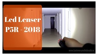 Led Lenser P5R model 2018  prezentare in romana [upl. by Nnaira]