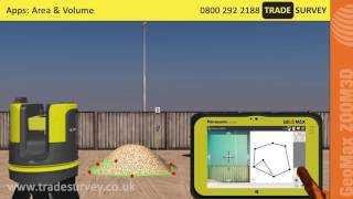 Apps Area and Volume  GeoMax Zoom 3D [upl. by Inimak]