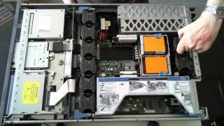 HP DL380 Teardown or Opening [upl. by Etnauj]