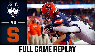 UConn vs Syracuse Full Game Replay  2024 ACC Football [upl. by Ielhsa]