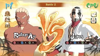 Raikage Ay Killer Bee amp Darui Vs Jigen Delta Dan Boro [upl. by Elsy]