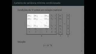 Cálculo da fronteira de variância mínima no R [upl. by Bach]