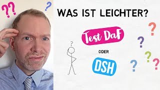 TestDaF oder DSH Was ist leichter  Das ULTIMATIVE Video [upl. by Yttak]