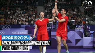 Mixed Doubles Badminton Final 🏸  Paris Champions [upl. by Geraud99]