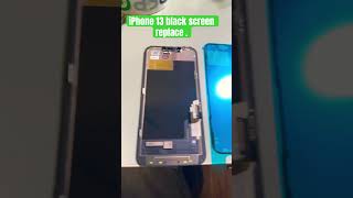 iPhone 13 black screen replace  Plz sub my channel [upl. by Ahseral]