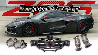 Fereday C8 Z06 Corvette  Cold Air  High Flow Cats  Ported Throttle Bodies [upl. by Nylirret]