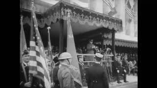 ChateauThierry American Monument Dedication in 1937 [upl. by Chrotoem661]