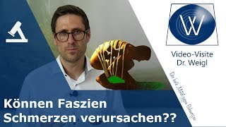 Empfinden Faszien Schmerz💡Verursachen Faszienverklebungen Schmerzen Wieso verklebt Fasziengewebe [upl. by Etterb529]