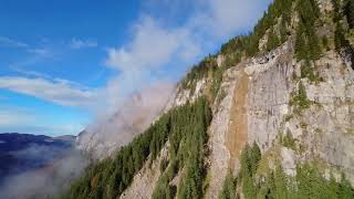 Weglosen HochYbrig Nebel  4k Drone Switzerland  Drohne Schweiz [upl. by Mandal]