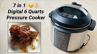 Farberware Programmable Digital Pressure Cooker 6 Quart [upl. by Lachlan147]