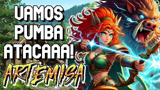 ARTEMISA SMITE  La Diosa mas FACIL de SMITE [upl. by Hnahym]