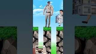 D S P Police 🚨 কে সবাই কি দিল🎉। short। Police । Animation। funny । Force 😈 [upl. by Alenoel]