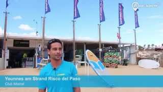 Interview mit Younnes am Strand Risco del Paso auf Fuerteventura [upl. by Setiram]