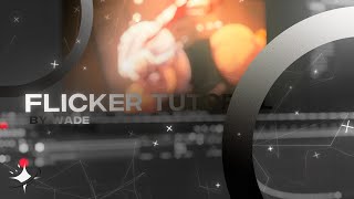 FLICKER  AFTER EFFECT TUTORIAL [upl. by Ced]