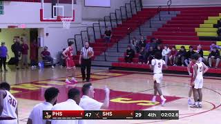 Schaumburg High vs Palatine High Mens Varsity Basketball [upl. by Arty]