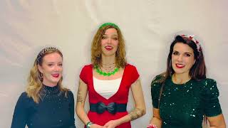 The Holly Belles  Phoenix Arizona Christmas Caroling Trio [upl. by Nennek]