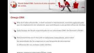 Oracle Siebel CRM para el sector de Distribución y Retail [upl. by Feingold570]