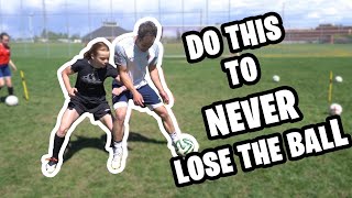 How To Be MORE AGGRESSIVE In Soccer or Football  Soccer Drills For Kids  How To Use Your Body [upl. by Bobker]