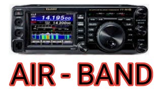 YAESU FT991A  SELECT AIRBAND amp C4FM [upl. by Zasuwa]