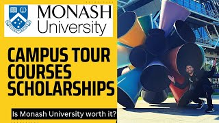 Monash University Vlog  Monash University Campus Tour  Clayton Campus  Best Uni in Australia [upl. by Tibold]