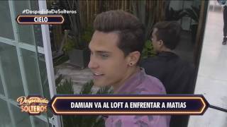 Damián fue al loft del cielo para enfrentar a Matías  Despedida de Solteros [upl. by Irita]