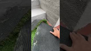 Cutting in Edges of Artificial Grass Installation Fastest Neatest in Brisbane [upl. by Divadleahcim]