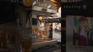 First testing  Delonghi La Specialista Arte Evo coffee delonghi [upl. by Hgielsa222]