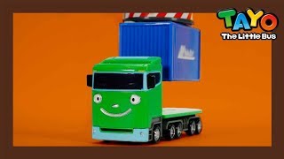 Container truck Big l What does container truck do l Tayo Job Adventure S2 l Tayo the Little Bus [upl. by Ingrid]