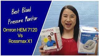 Best Blood Pressure Monitor  Omron HEM 7120 Vs Rossmax X1 [upl. by Ociram964]