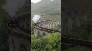 The Hogwarts Express Steam Train Whistle in Action  Harry Potter shorts [upl. by Hareemas]