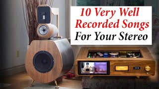 10 Songs To play on your HIFI Stereo System [upl. by Nnylaj]