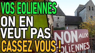 DES VILLAGEOIS Protègent Leur VILLAGE Dun Projet EOLIEN [upl. by Rodmann740]