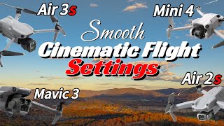 DJI Air 3s  Mini 4  Mavic 3 Dynamic Flight Modes Setup 👀 [upl. by Glarum]