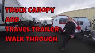 ARE Canopy and Nash 17k Travel Trailer Walkthrough [upl. by Petronia]