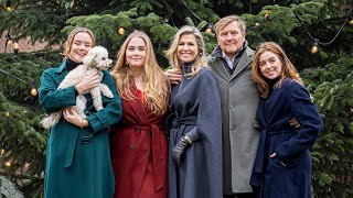 Koninklijke familie kerstfotosessie Paleis Huis ten Bosch [upl. by Hovey]