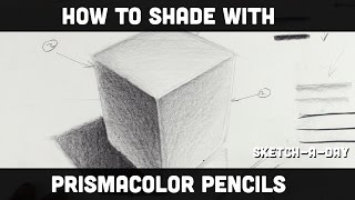 How to shade with a prismacolor pencil [upl. by Eusoj123]