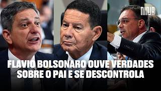 🔥Flávio Bolsonaro dá chilique ao ouvir que Jair vai preso🔥Rogério Carvalho detonou golpe fracassado🔥 [upl. by Gaddi]