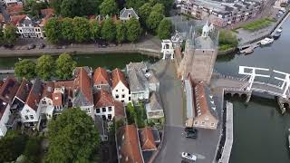 Monument city Zierikzee The Netherlands with drone [upl. by Pearson]