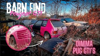 The BIGGEST Peugeot GTI Graveyard In EUROPE BARNFIND Dimma Cars  IMSTOKZE [upl. by Hsenid]