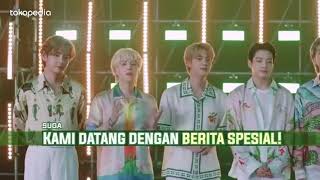 BTS at Tokopedia wib Indonesia Kpop Awards 2021 [upl. by Ahsek419]