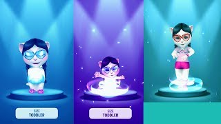 My Talking Angela BABY vs ADULT  Gameplay Great Makeover For Children HD [upl. by Sregor808]