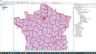 ArcGIS  Cours 5  exporter les sélections dans ArcMap 106 [upl. by Inalaek]