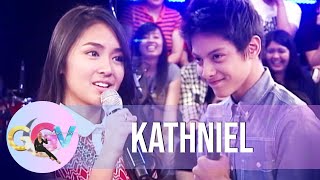 Daniel vs Kathryn sino ang mas magaling sa pickup lines  GGV [upl. by Garling920]