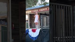 National Anthem at the Opening Ceremonies for the Comal County Fair 2024 92524 [upl. by Yaakov]