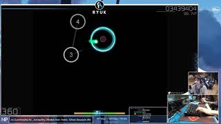 Live RyuK  Maduk feat Veela  Ghost Assassin Luminosity 1st HDDT FC 9974 1 698pp  osu [upl. by Millisent58]