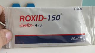 Roxid 150 tablet roxythromycin uses side effects complete info [upl. by Sile399]