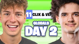 Veno amp Clix FNCS Globals 🏆 Day 2 [upl. by Eetsirhc]