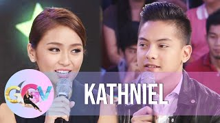 Kathryn and Daniel talk about playing sports  GGV [upl. by Nylcsoj]