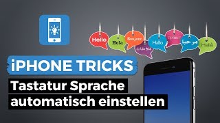 iPhone Tastatur Sprache automatisch anpassen  iPhoneTricksde [upl. by Majka]